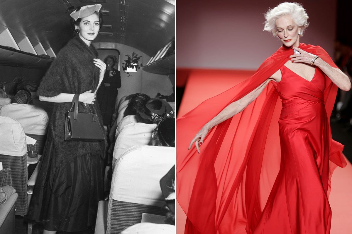 Как модель Кармен Делль’Орефиче выглядела в 17, когда ее позвали в Vogue