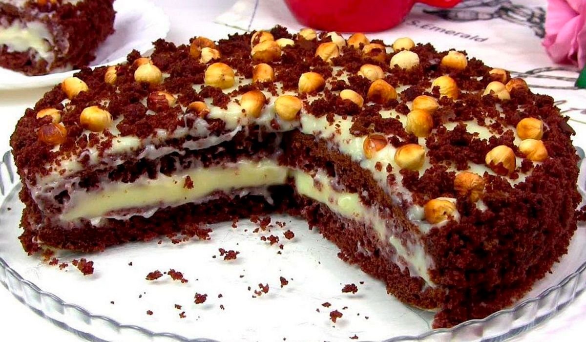 Домашний торт «Фантазия» для детей, что любят шлындать по кофейням