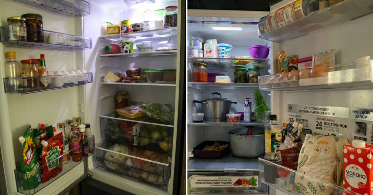 Находчивая женщина подала идею хранения соусов в холодильнике