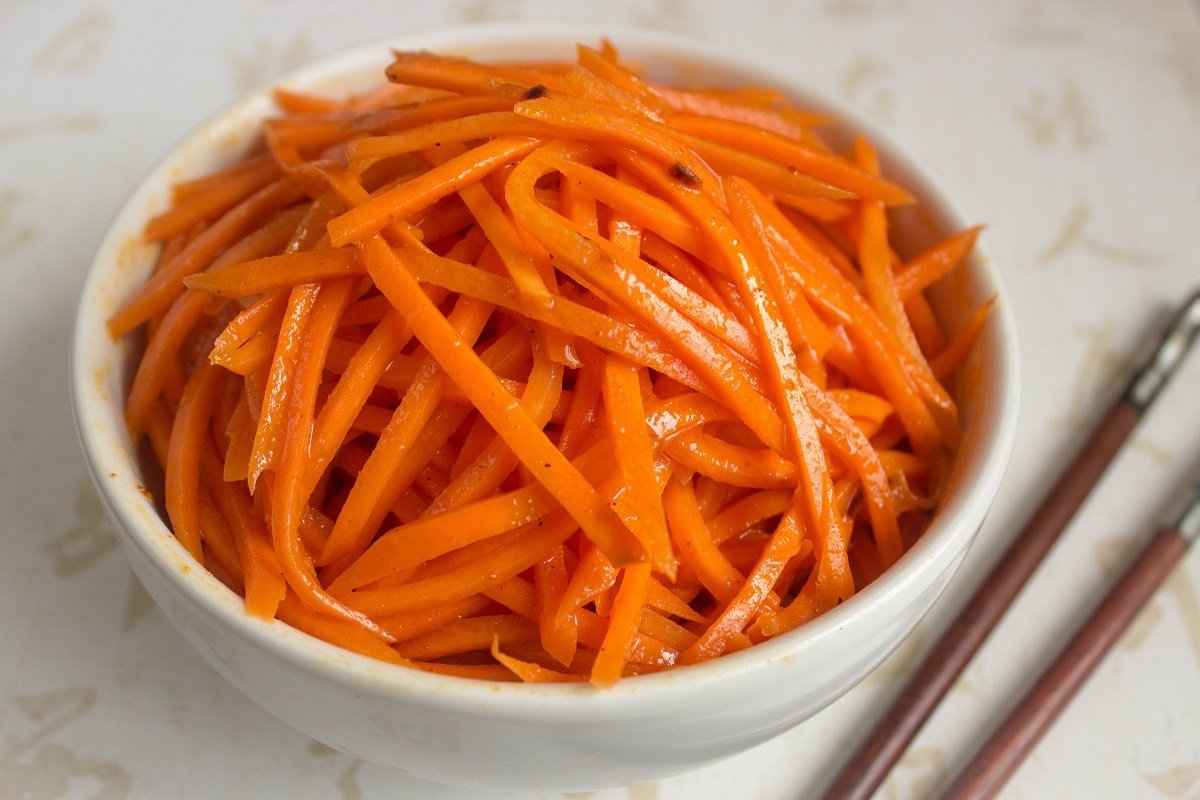 Морковь по-корейски: домашнее производство